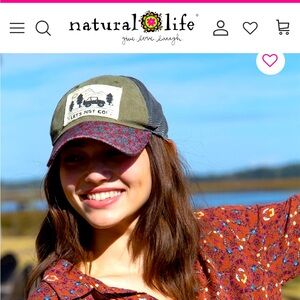 Natural Life Trucker Hat NWT